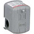 Square D Water Pump Pressure Switch; Range: 5 to 65 psi, Port Type: (1) Port, 1/4" FNPS