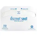 Hospeco Toilet Seat Cover, 16-3/4" x 14-1/2", Number of Sheets: 5000, 5000 PK