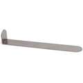 Keyway Broach Shim, Broach Style lll, 0.062" Thick, 6mm Keyway Size, 2-7/8 in Length