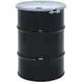 Transport Drum: 30 gal Capacity, 1A2/X235/S UN Rating Solid, 1A2/Y1.5/150 UN Rating Liquid, Black