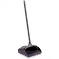 Rubbermaid Polypropylene Long Handled Dust Pan with Wheels, Overall Length 12-3/4", Overall Width 11-5/16"
