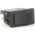 Power First Rocker Switch, Contact Form: DPST, Number of Connections: 4, Terminals: 0.250" Quick Connect Tab