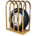 20-1/2" x 43-1/2" 5 Bar Tire Inflation Cage