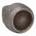Square Head Plug: Forged Steel, 1" Pipe Size, Male NPT, Class 6000