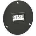 Trumeter Hour Meter, LCD, Hours/Tenths Display Units, Number of Digits 8, Round