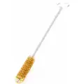 Weiler Hand Tube Brush: Single Shank - Abrasive Brushes, 0.375 in Brush Dia., 2 in Brush Lg, 10 PK
