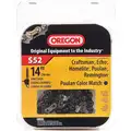 Oregon Replacement Saw Chain: 14 in Bar Lg, 5/32 in File Size, 0.05 in Gauge, 3/8 in Low Profile