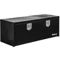 Buyers Products 1708310 Double Lid, Steel Underbody Truck Box; 24 in. D x 18 in. H x 48 in. W, Black
