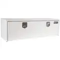 Buyers Products 1702210 Double Lid, Steel Underbody Truck Box; 18 in. D x 18 in. H x 48 in. W, White