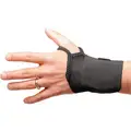 Condor Slide On, Single Strap Wrist Wrap, Elastic Material, Black, L/XL