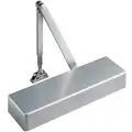 Yale 4400 Series, Heavy Duty, Non Hold Open Door Closer; 2-1/8" Wall Projection, Silver