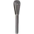Fork End: 5/16 in Cable Size, 4 7/16 in Overall Lg, 11/32 in Tine Spacing, 304 Stainless Steel