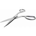 Heritage Carpet Shears, Carpet and Heavy Fabric, Offset, Right Hand, Nickel Chrome, Length of Cut: 3"