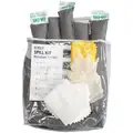 Oil-Dri Transportation Spill Kit, Number of Pieces 23, Bag, 9 1/2 in Overall Depth, 20 in Overall Height