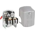 Square D Air Compressor Pressure Switch; Range: 60 to 200 psi, Port Type: (1) Port, 1/4" FNPS
