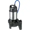 1/2 HP Electric Submersible Submersible Sewage Pump, 115 Voltage, 62 GPM of Water @ 15 Ft. of Head