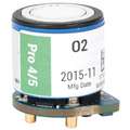 Industrial Scientific Small Replacement Sensor: Oxygen, 0 to 30% Sensor Range, 0.1%v/v Resolution
