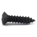 #10 X 3/4 With #8Hd Phil Oval Hd T.S. Black Oxide