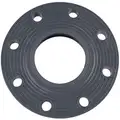 Flange: 4 in Fitting Pipe Size, Schedule 80, Socket, 150 psi, Gray