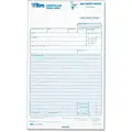 Job Work Order Forms, Number of Sheets 50, Number of Duplicates 3-Part Carbonless, PK 50