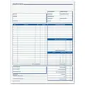 Job Invoice Forms: 11 in Lg, 8 1/2 in Wd, Carbon Copies, 50 Sheets, 50 PK