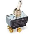 Carling Technologies Toggle Switch, Number of Connections: 6, Switch Function: On/Off/On