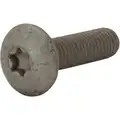 Truss Head Machine Screw, 3/8"-16 x 1-1/2", Zinc Plated Finish, Steel, 50 PK
