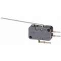 10A @ 240V Hinge, Lever, Long Miniature Snap Action Switch; Series V
