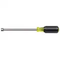 Hollow Round Shank Nut Driver, Tip Size 3/8", Bolt Clearance 6", Shank Length 6"