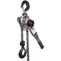 Lever Chain Hoist, 6000 lb. Load Capacity, 5 ft. Hoist Lift, 1-29/64" Hook Opening