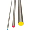 Water Hard, Drill Rod: Steel, 5/8 in Fractional Size, 0.625 in Decimal Equivalent