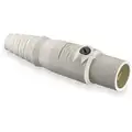 Hubbell Wiring Device-Kellems Connector, 12K, 3R, 4X NEMA Rating, 16, 300AC/DC Amps AC/DC, Taper Nose