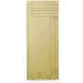 Amano Time Cards, Payroll Card Type, Records Weekly, Bi-Weekly, 8-1/4" Height, 3-3/8" Width