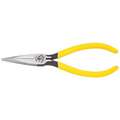 Klein Tools Needle Nose Pliers: 2" Max Jaw Opening, 6-5/8"Overall Lg, 1-7/8" Jaw Lg, 3/32" Tip Wd