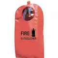 Vinyl Fire Extinguisher Cover w/Window, Fits Tank Size 5 to 10 lb.