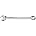 11/16", Combination Wrench, SAE, Full Polish Finish, Number of Points: 6