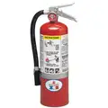 Badger 5 lb., ABC Class, Dry Chemical Fire Extinguisher; 18 ft. Range Max., 14 sec. Discharge Time