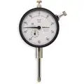 Mitutoyo Continuous Reading Dial Indicator, AGD 2, 2.250" Dial Size, 0 to 1" Range