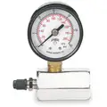 Air, 0 to 30 PSI, 0.5 PSI Increments Test Gauge, Chrome