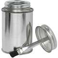 4 oz. Empty Container With Brush, Silver