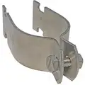 304 Stainless Steel Channel Rigid Pipe Strap, Stainless Steel Finish