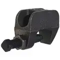 Channel Beam C-Clamp: 13/16 in to 3 1/4 in Strut Channels, 3/8 in Conduit Trade Size, Iron