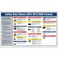 Right To Know Sds Poster Plastic Laminate - 20" X 32"