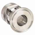 T304 Stainless Steel Female Adapter, Clamp x FNPT Connection Type, 2" Tube Size