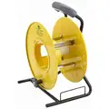 Lumapro Cord Storage Reel: 100 ft of 12/3 Cord/125 ft of 14/3 Cord/200 ft of 16/3 Cord, Yellow