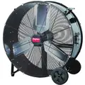 Dayton Light-Duty Industrial Fan: Light-Duty Industrial Fan, 30 in Blade Dia, 2 Speeds, 115 V AC