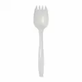 Dixie Medium Weight Disposable Dispenser Cutlery, Unwrapped Plastic, White, Ultra SmartStock, 960