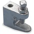 For 3/8" Rod Size Beam Clamp, Electro-Galvanized Steel