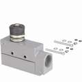 Dayton Plunger General Purpose Limit Switch; Location: Top, Contact Form: SPDT, Vertical Movement