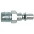 Quick Connect Hose Coupling: 1/4 in Body Size, 1/4 in Hose Fitting Size, MNPT